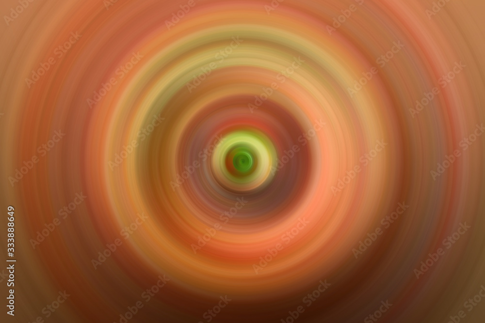 Round circles forming an endless tunnel illustration/background