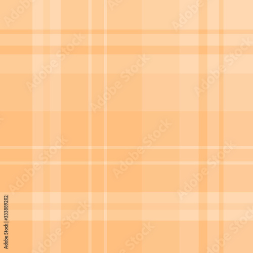 Seamless pattern in fascinating light orange colors for plaid, fabric, textile, clothes, tablecloth and other things. Vector image.