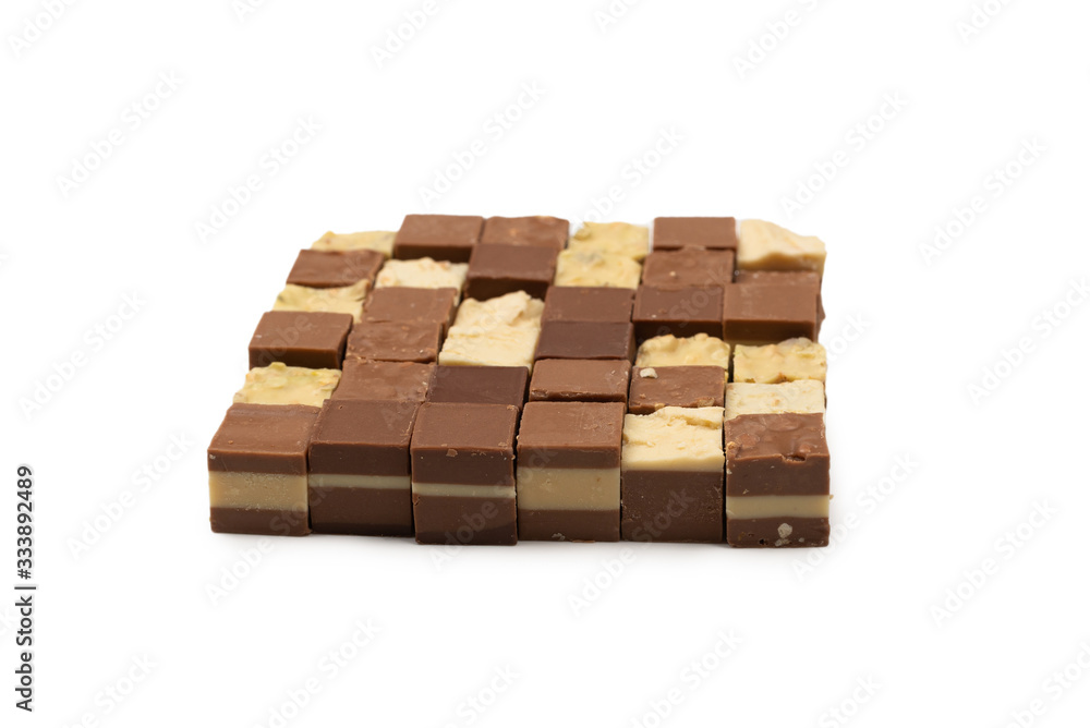 Chocolate candy isolated on white background. Chocolate candy isolated on white background.