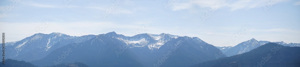 Bergpanorama vom Schwarzenberg