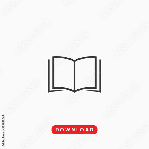 Book Icon Design Vector EPS10