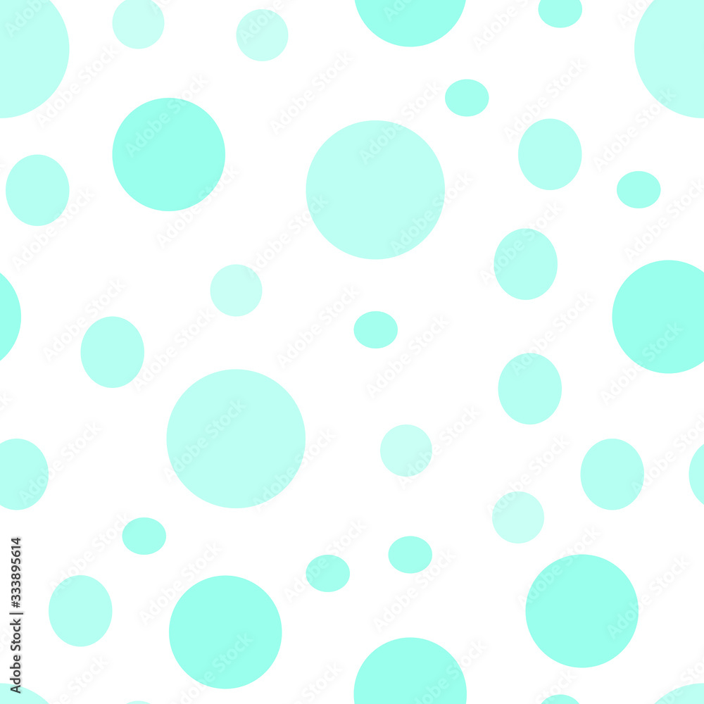 Abstract bubbles vector seamless pattern on white background. Concept for wallpaper, wrapping paper, cards Abstract bubbles vector seamless pattern on white background. Concept for wallpaper, wrapping paper, cards