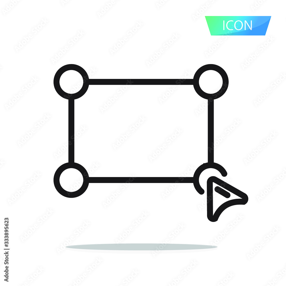 Transform icon isolated on white background. Transform icon isolated on white background.