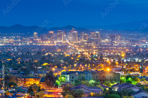 Phoenix, Arizona, USA Cityscape