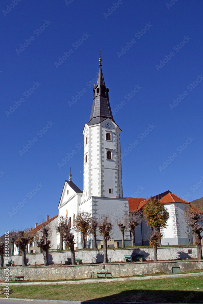 Church of the Annunciation of the Virgin Mary in Klanjec, Croatia