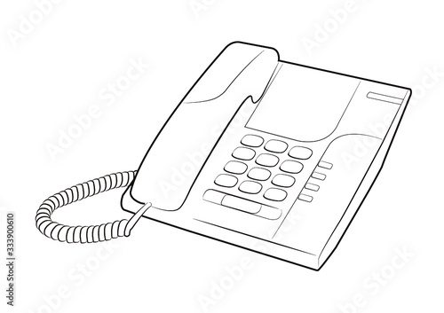 Teléfono contestador vintage