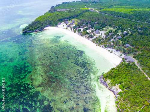 Canvastavla Plage secrète abandonnée à Zanzibar