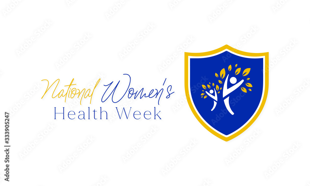Vector illustration on the theme of National Women's health week begins on Mother's Day each year. Vector illustration on the theme of National Women's health week begins on Mother's Day each year.