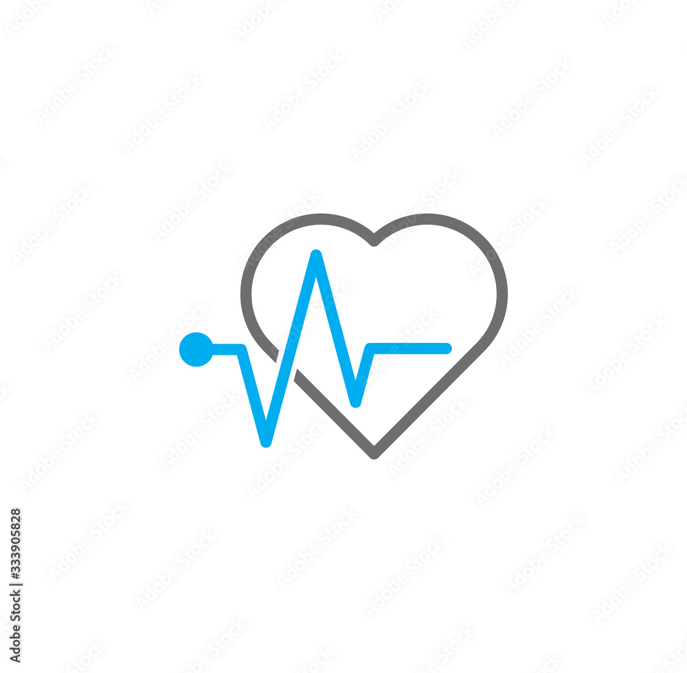 Pulse related icon on background for graphic and web design. Creative illustration concept symbol for web or mobile app Pulse related icon on background for graphic and web design. Creative illustration concept symbol for web or mobile app