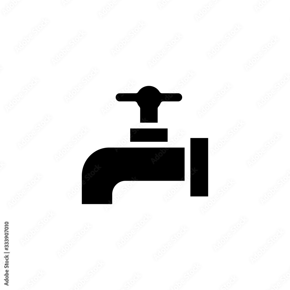 water faucet icon vector design template water faucet icon vector design template