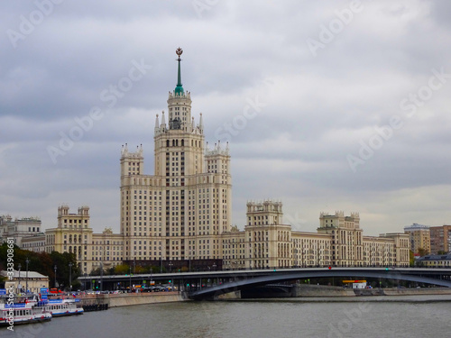 one of the sisters of moscow huge and beautiful building