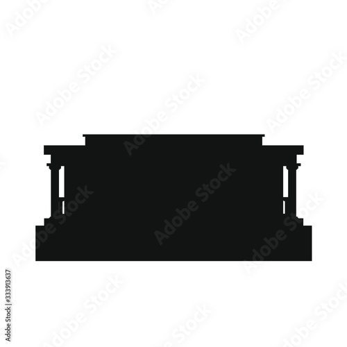 Lincoln Memorial in Washington DC city in USA