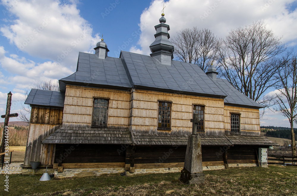 cerkiew pw św. Mikołaja Jałowe - Bieszczady cerkiew pw św. Mikołaja Jałowe - Bieszczady