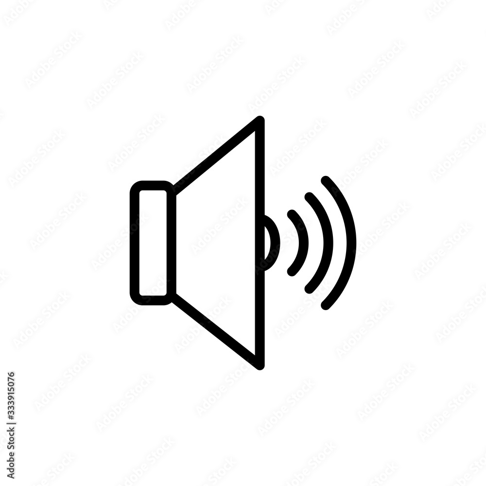 speaker icon vector deign template speaker icon vector deign template