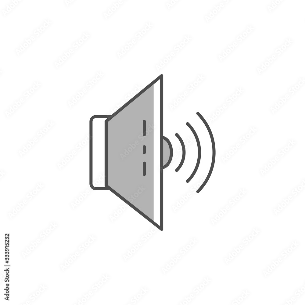 speaker icon vector deign template speaker icon vector deign template