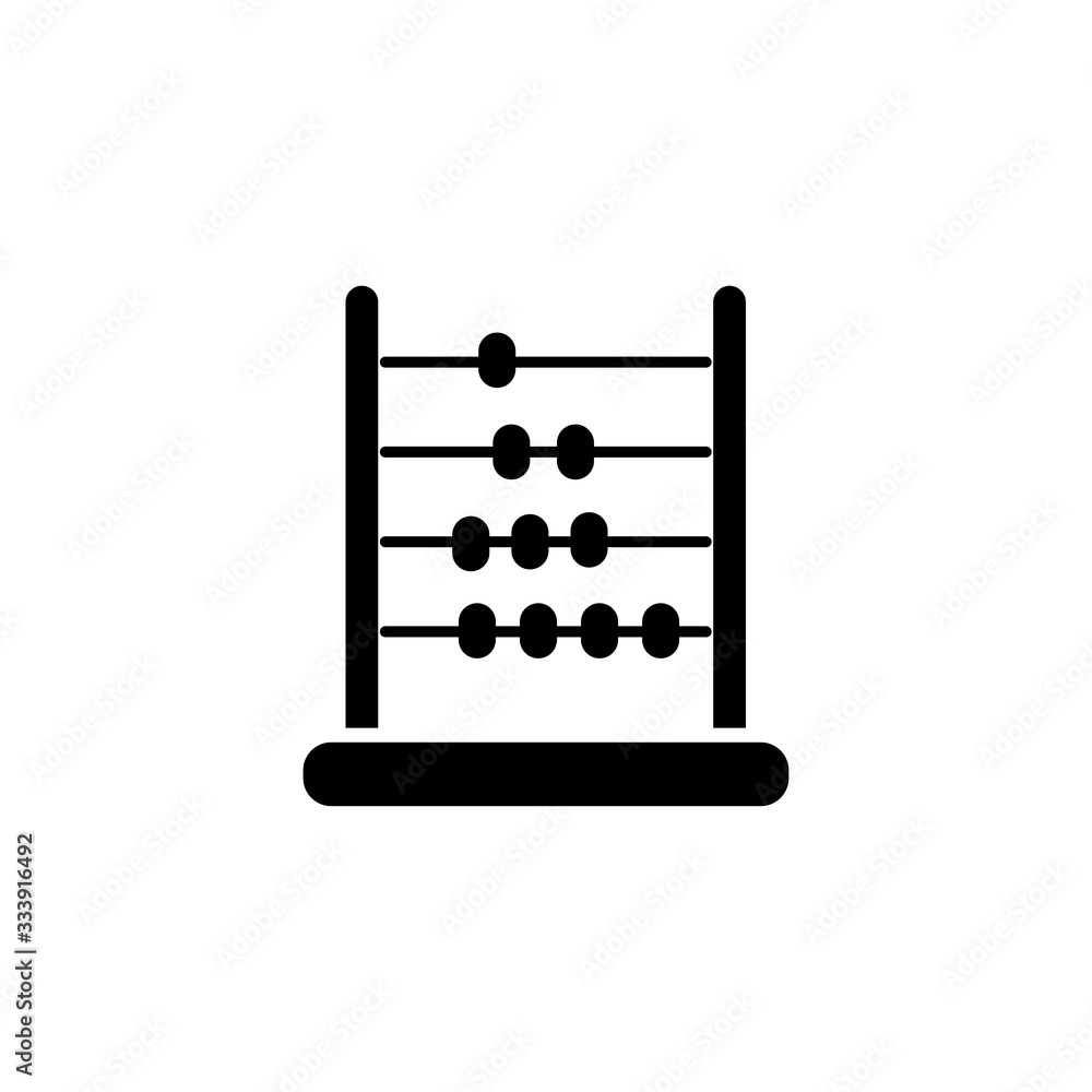 abacus icon vector design template abacus icon vector design template
