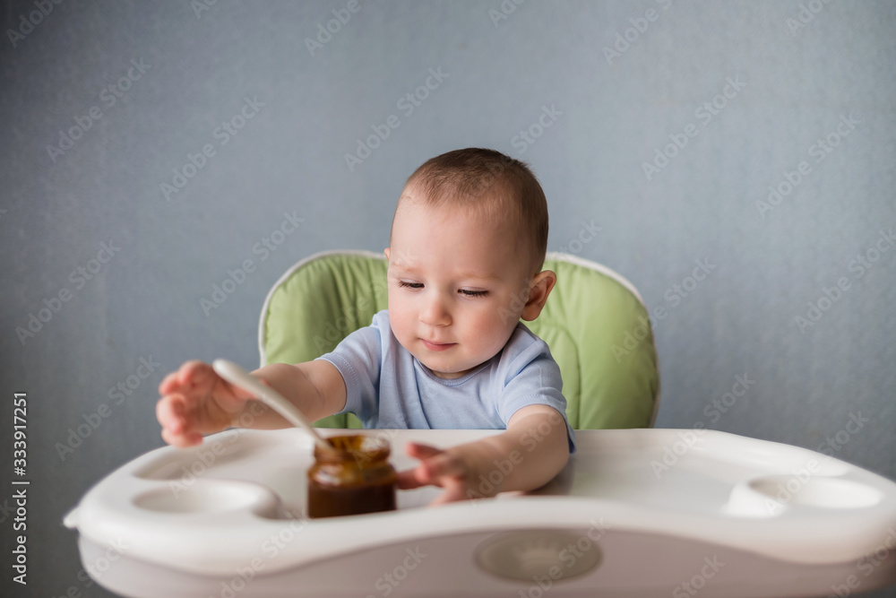 baby in a high chair baby in a high chair