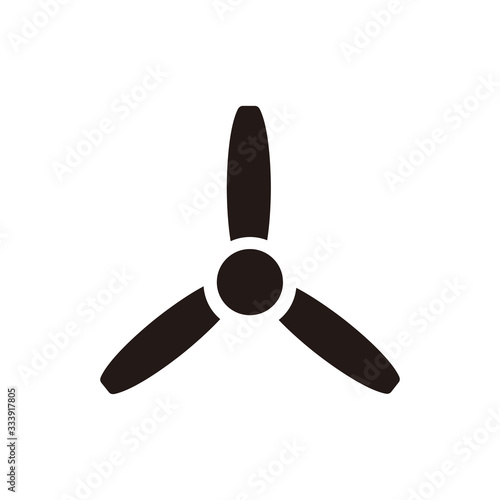 Propeller icon vector illustration sign