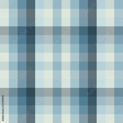 Blue geometric squares repeat seamless pattern print.