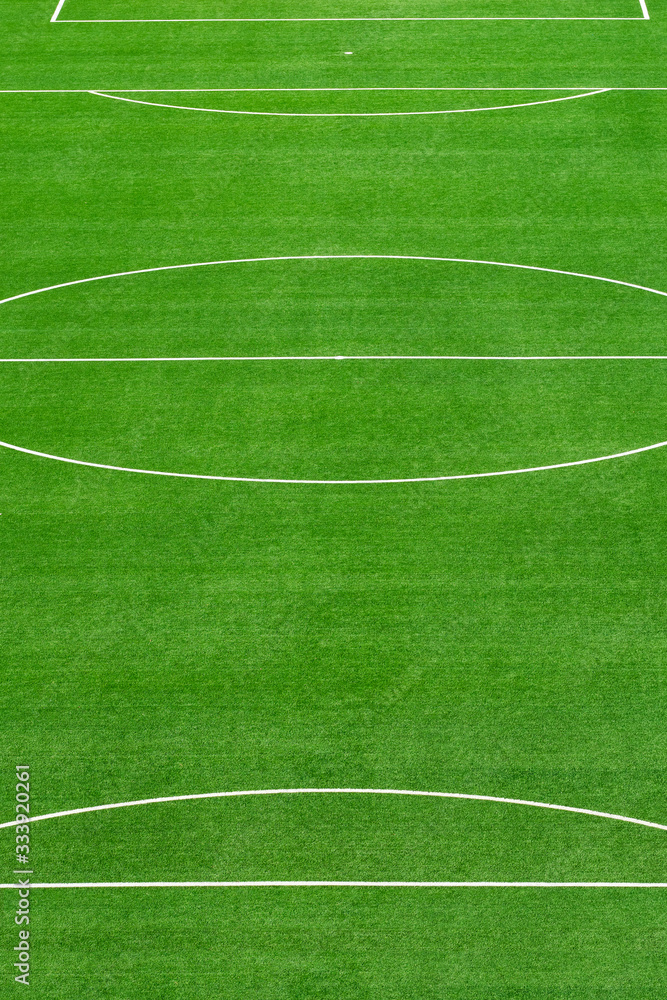 Empty football grass green field Empty football grass green field
