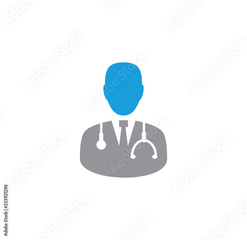 Quarantine related icon on background for graphic and web design. Creative illustration concept symbol for web or mobile app