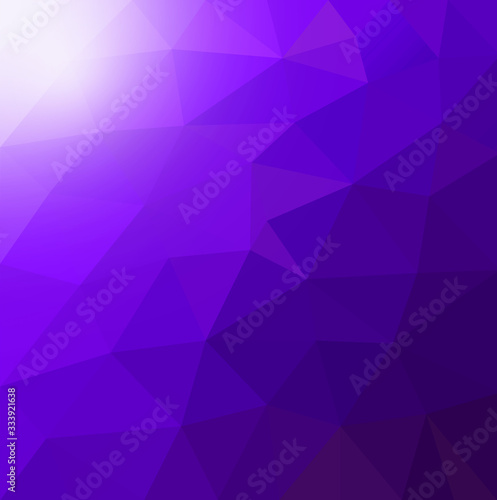 purple background abstract Polygonal    Low-Poly  Triangular Modern Geometric. Style With Gradient.