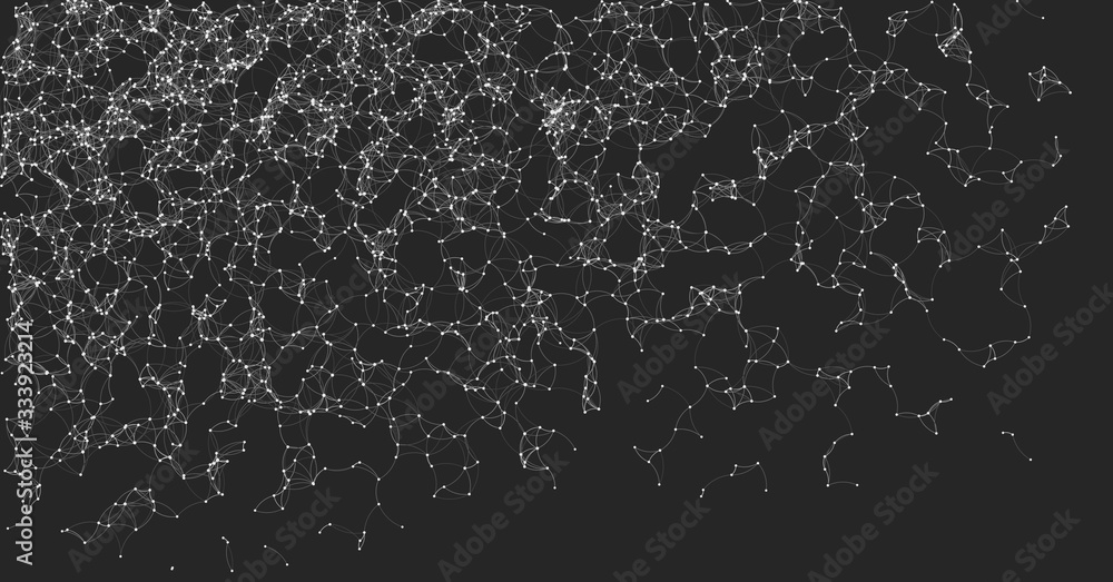 Network Mesh Random Procedural Art background illustration Network Mesh Random Procedural Art background illustration