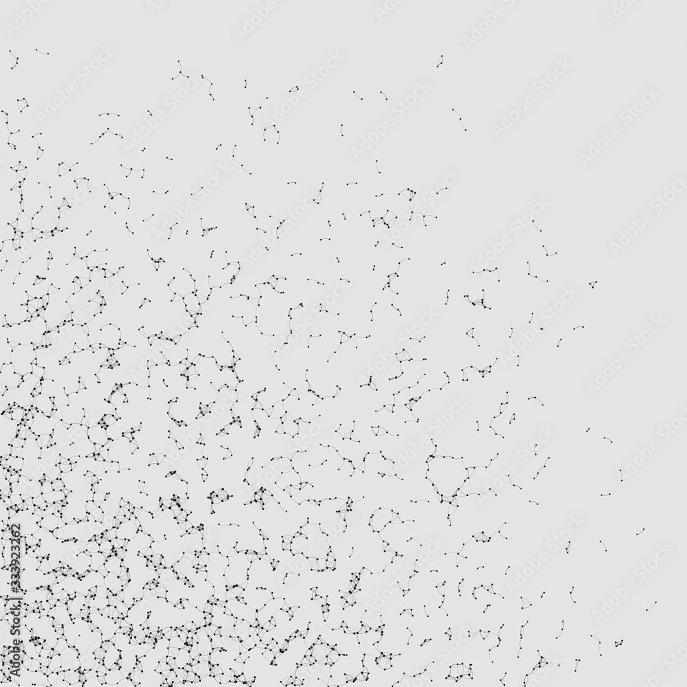 Network Mesh Random Procedural Art background illustration Network Mesh Random Procedural Art background illustration
