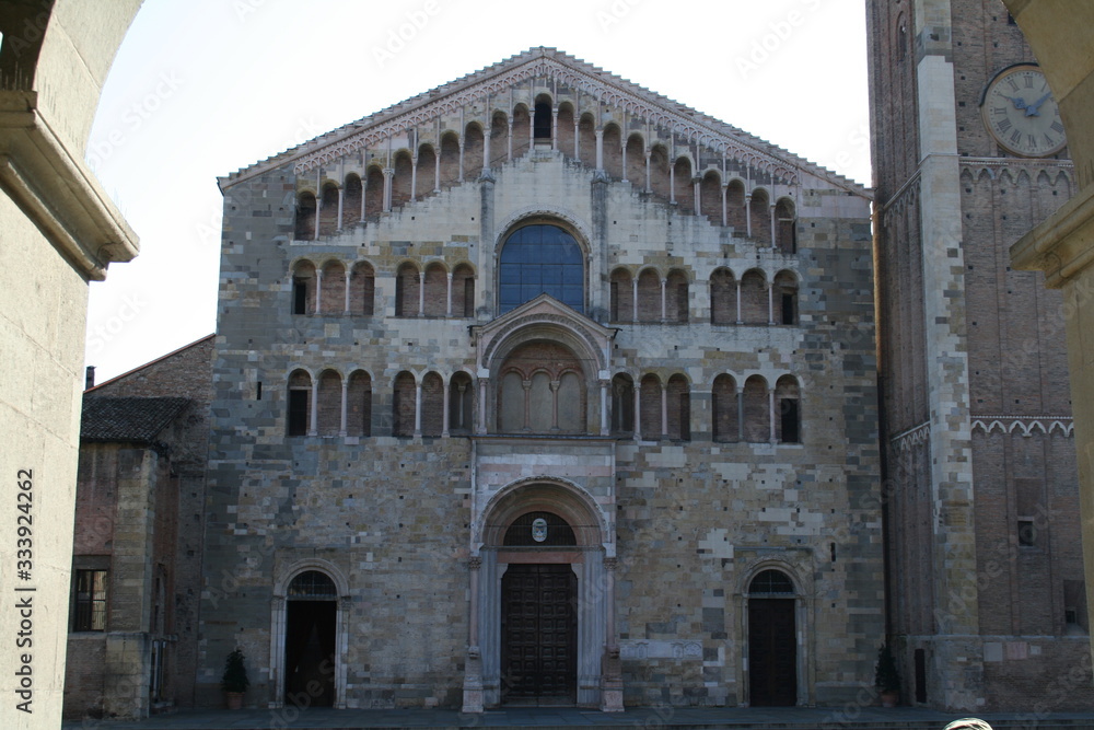 Parma, Italy, duomo and square