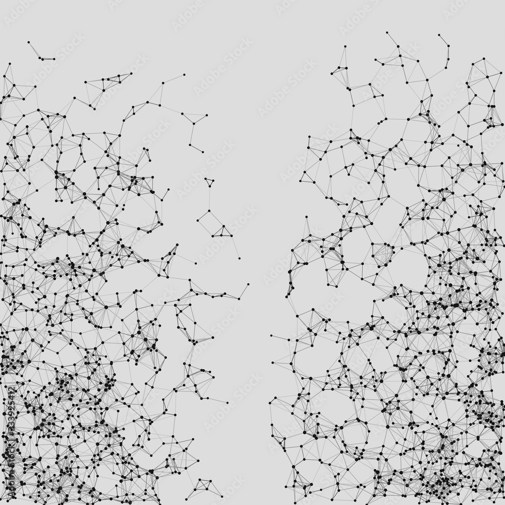 Network Mesh Random Procedural Art background illustration Network Mesh Random Procedural Art background illustration