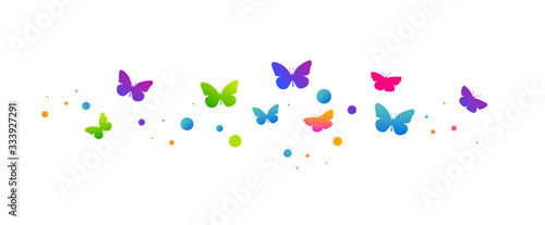 farfalle, volare, primavera
