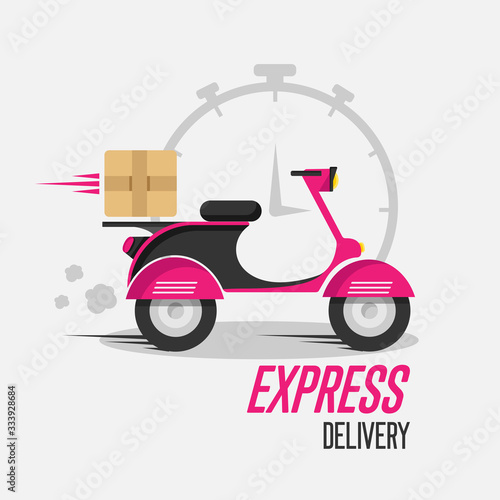 Online delivery service , online order tracking, delivery home and office. Scooter delivery. Shipping.