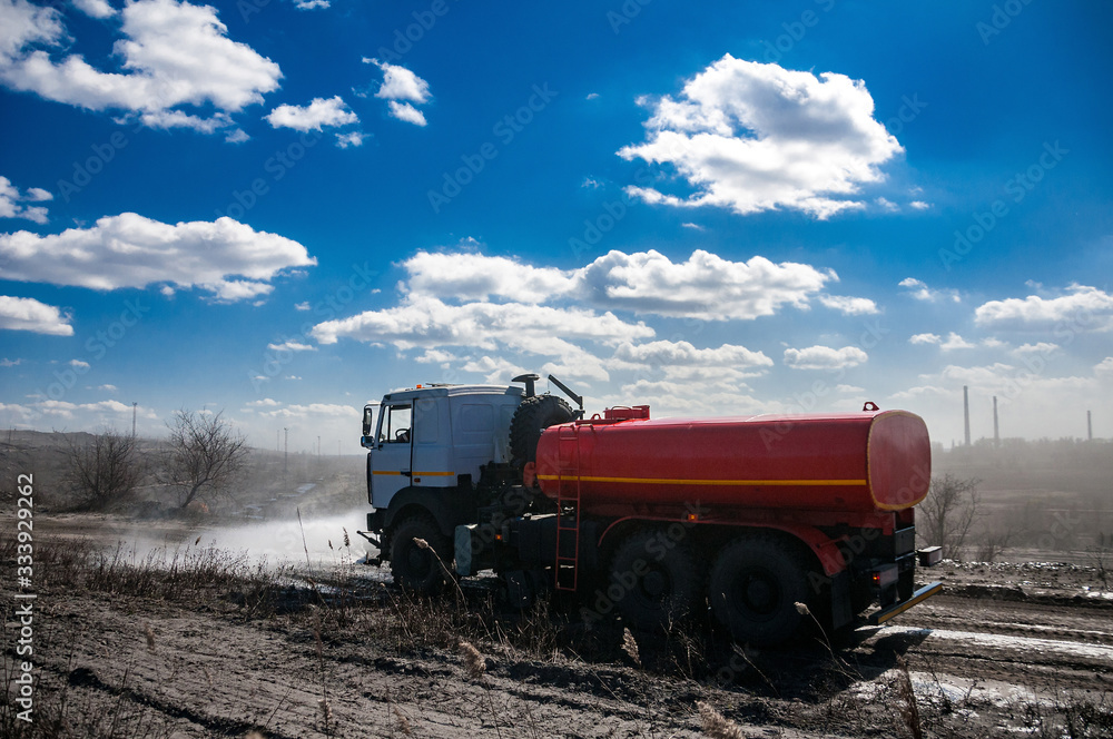 irrigating machine watering industrial mill tailing area irrigating machine watering industrial mill tailing area