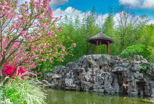 Garden scenery of Guyi Garden, Shanghai, China