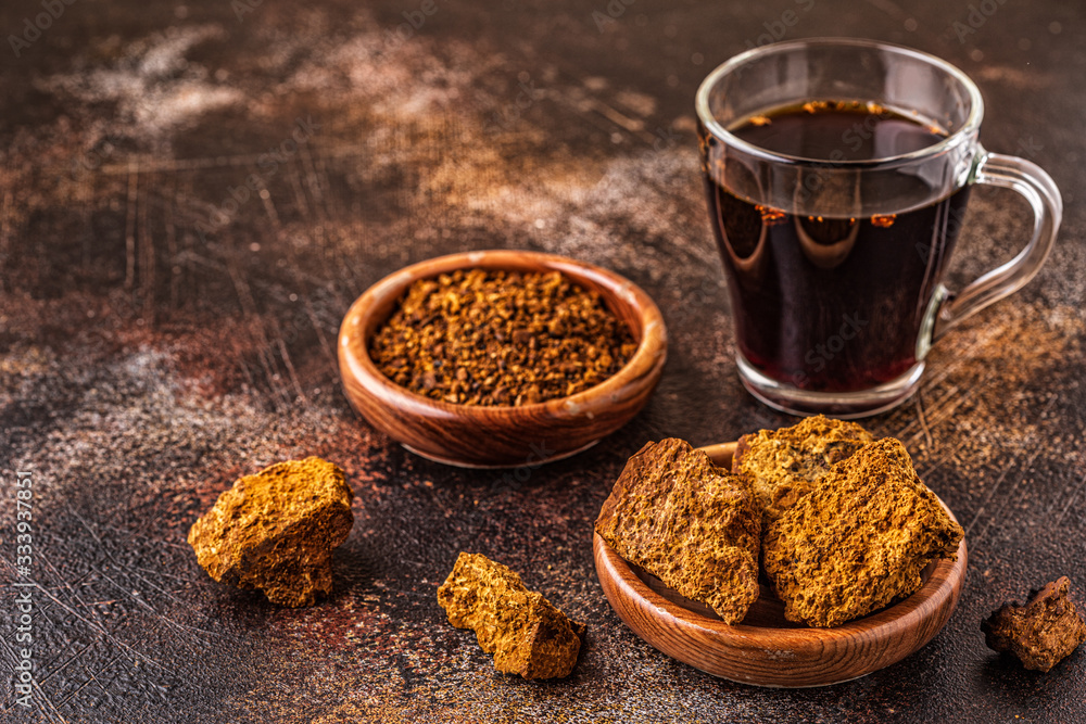 Chaga tea - a strong antioxidant, boosts immune system Chaga tea - a strong antioxidant, boosts immune system