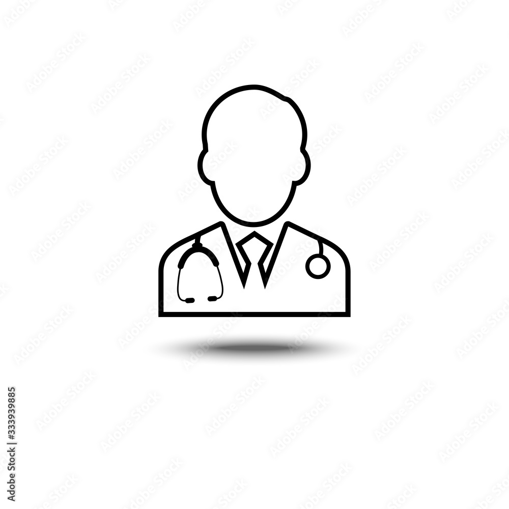 thin line icons for Doctor,vector illustrations thin line icons for Doctor,vector illustrations