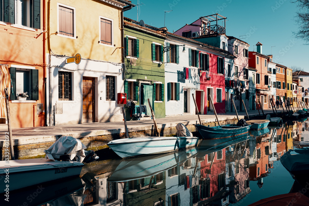 Colorful Houses in Burano
