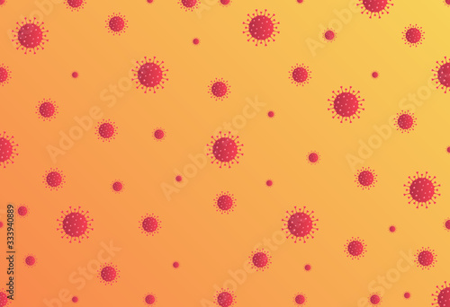 Virus - Coronavirus 2019-ncov, Disease germ, pathogen organism, infectious micro virology