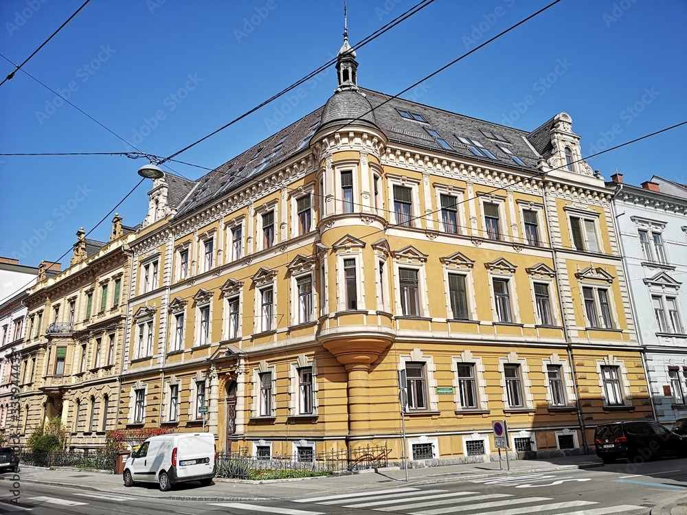 Fototapeta premium Graz Altstadt und Sehenswürdigkeiten