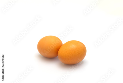 eggs isolated on a white background