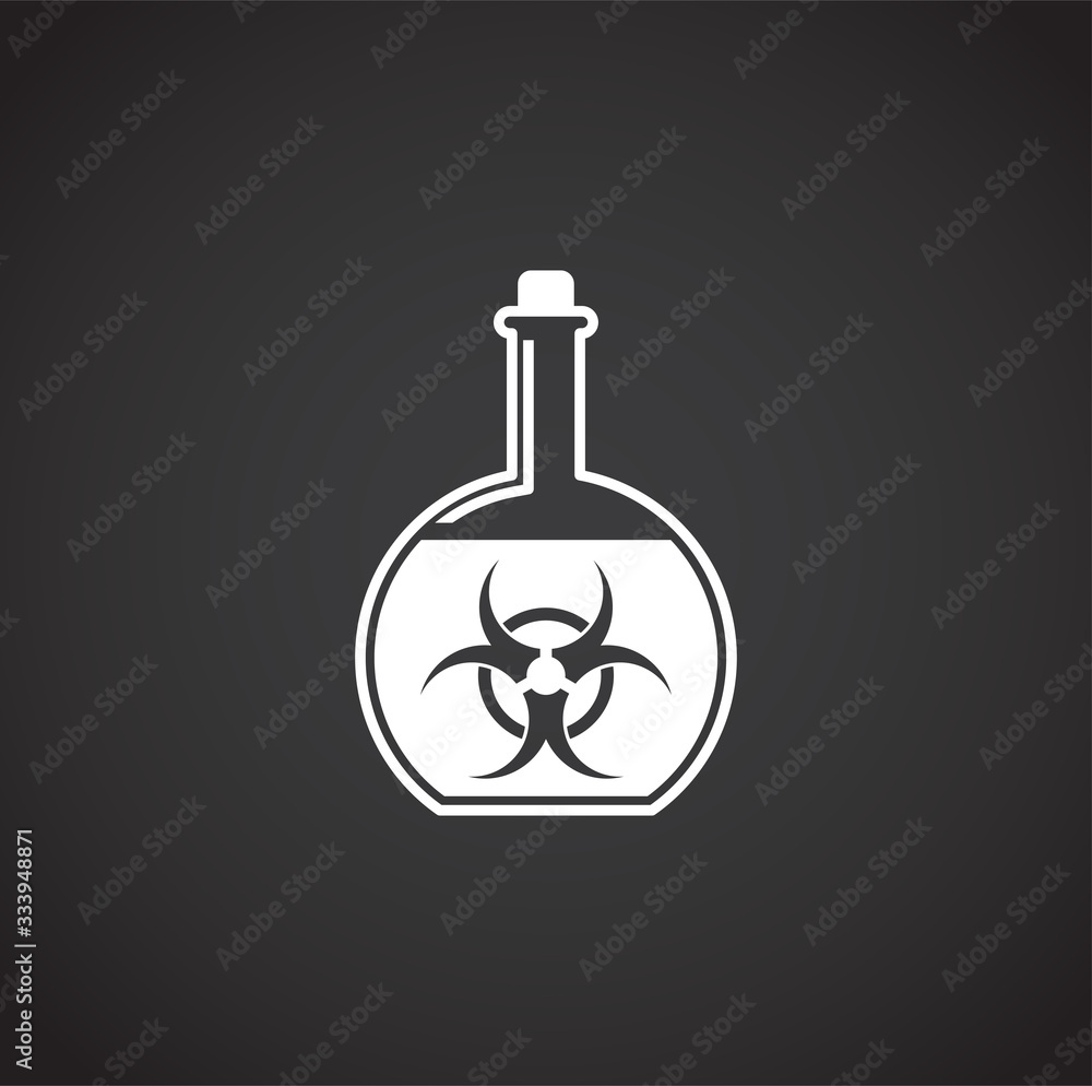 Quarantine related icon on background for graphic and web design. Creative illustration concept symbol for web or mobile app Quarantine related icon on background for graphic and web design. Creative illustration concept symbol for web or mobile app