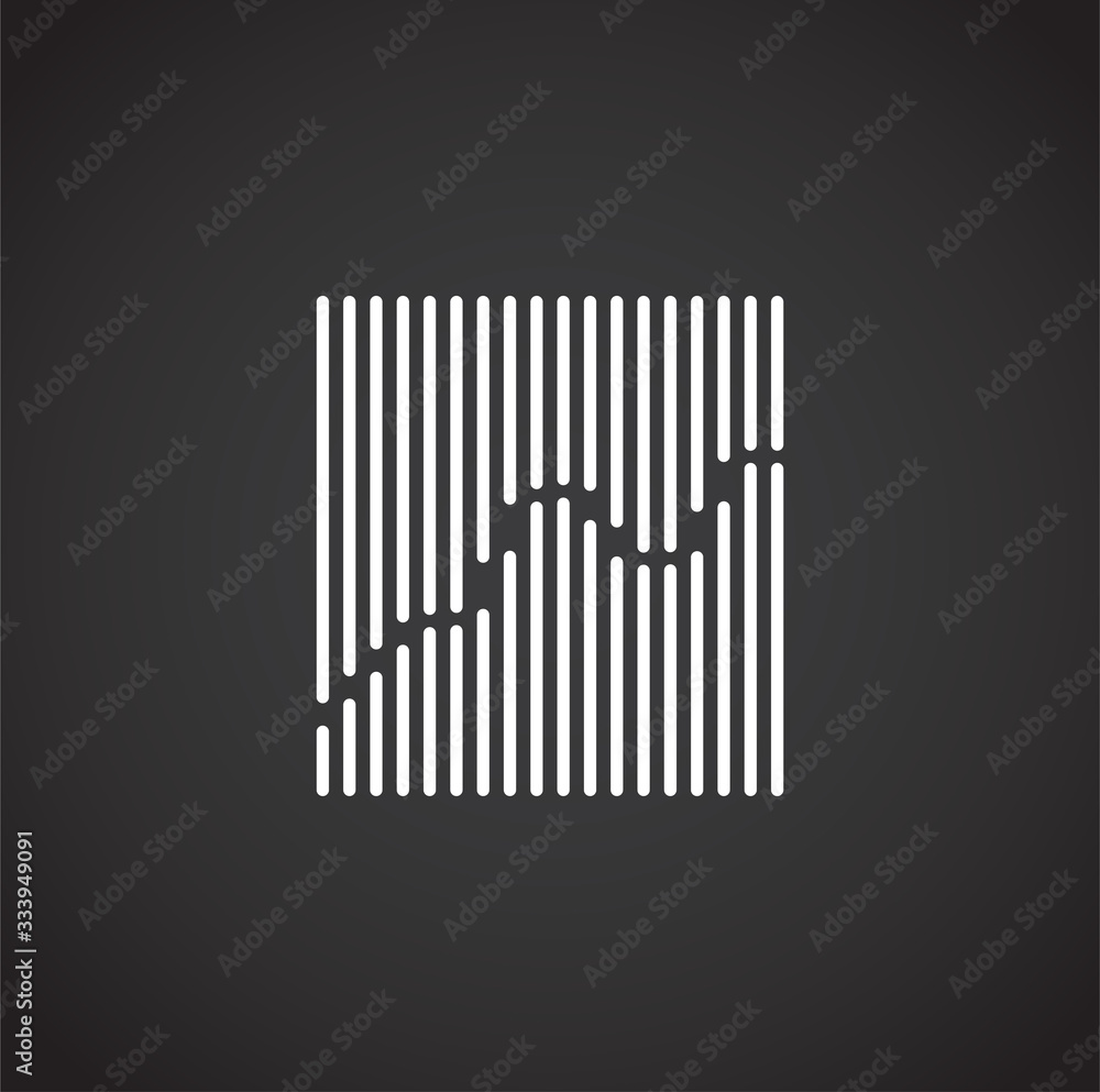 Equalizer related icons set on background for graphic and web design. Creative illustration concept symbol for web or mobile app Equalizer related icons set on background for graphic and web design. Creative illustration concept symbol for web or mobile app