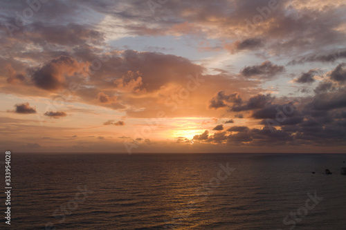sunset over the sea © Peter Vanfot