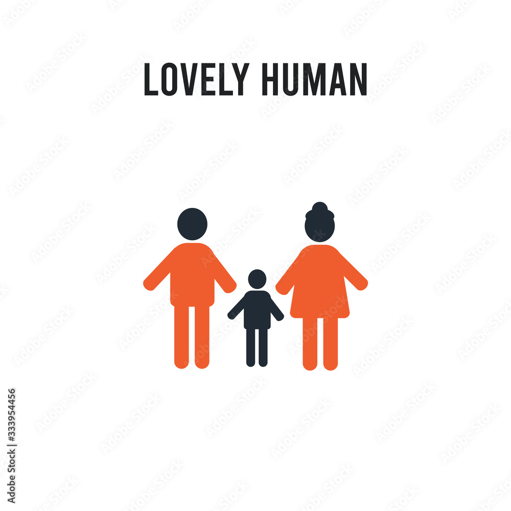 lovely human vector icon on white background. Red and black colored lovely human icon. Simple element illustration sign symbol EPS lovely human vector icon on white background. Red and black colored lovely human icon. Simple element illustration sign symbol EPS