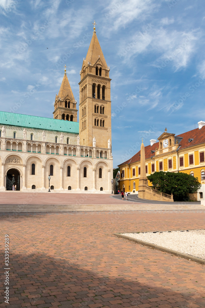 Pecs Cathedral, Baranya County, Hungary