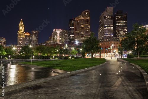 Rose Kennedy Greenway Park in Boston photo