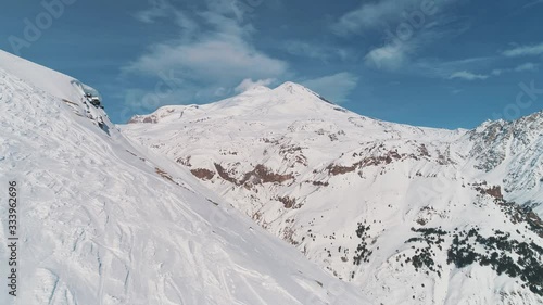 winter mountain landscape