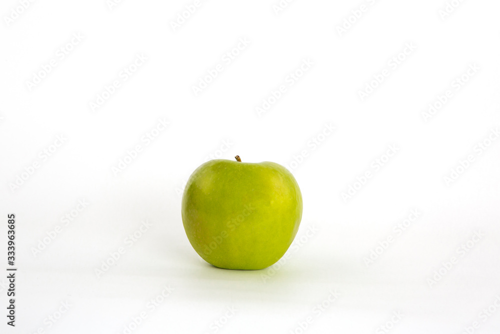 green apple isolated on white background green apple isolated on white background