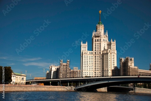 The Kotelnicheskaya Embankment Building in Moscow, Russia