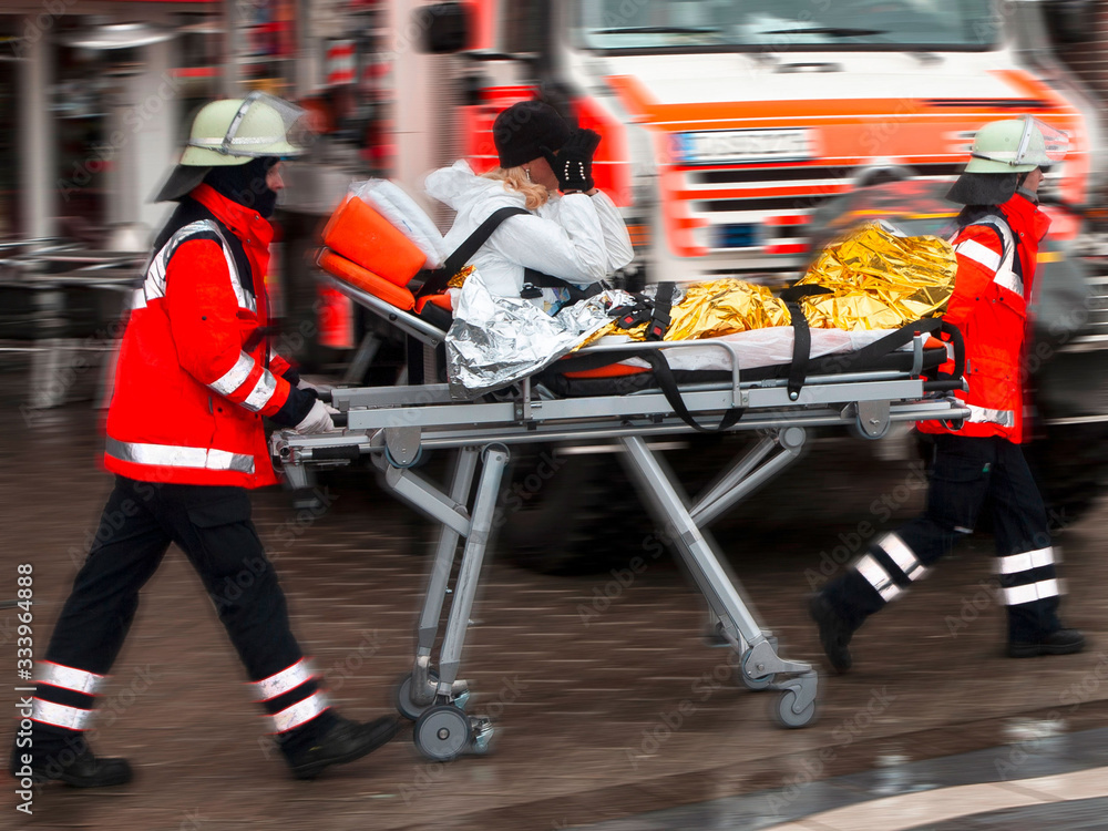 Obraz premium Patiententransport